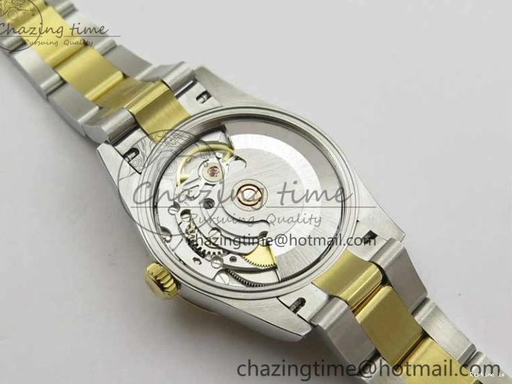 0106 FashionForward Datejust 31mm 278273 SS YG BP Maker Best Edition Gray MOP Diamonds Dial on SS YG Oyster Bracelet 2720